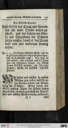 Das siebende Capitel