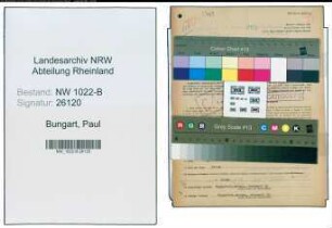 Entnazifizierung Paul Bungart , geb. 11.11.1898 (Einkaeufer)