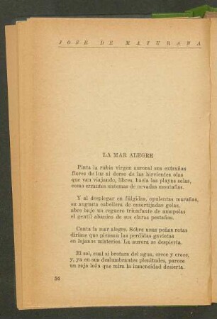 La mar alegre