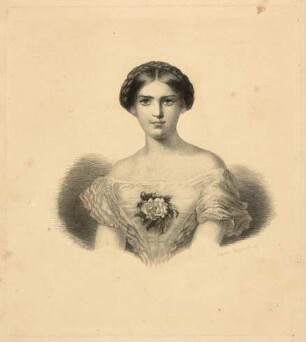 Hüssener, Auguste: Porträt Sophie Crüwell