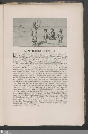 Zum Thema Christus