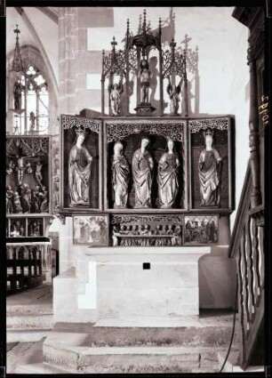 Herrgottskirche; Südlicher Seitenaltar offen