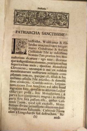Chronicon Benedictoburanum : in quo ex incunabulis, vicissitudinibus, decrementis, incrementis monasterii, actis abbatum et aliorum virorum celebrium historia Germaniae ...