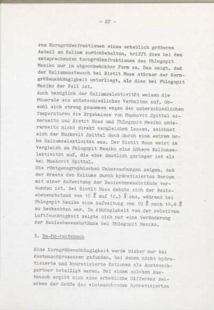 5. Ba-Mg-Austausch