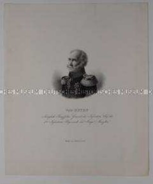 Porträt des Hermann von Boyen