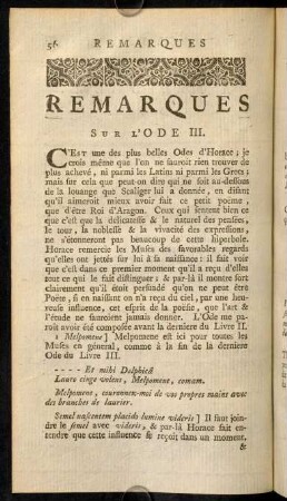 56-66, Remarques sur L'Ode III.