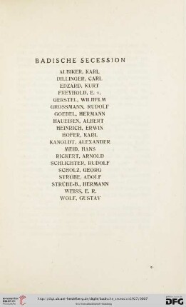 Badische Secession