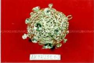 Christbaumschmuck - Filigran-Kugel