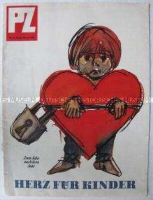 Wochenzeitschrift "PZ" zur Lage der Kinder in der Bundesrepublik