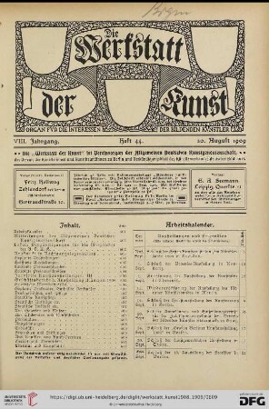 Heft 44 (30. August 1909)