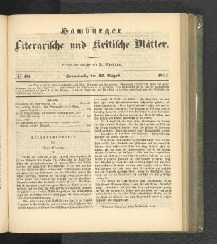 No. 68. 23. August 1851