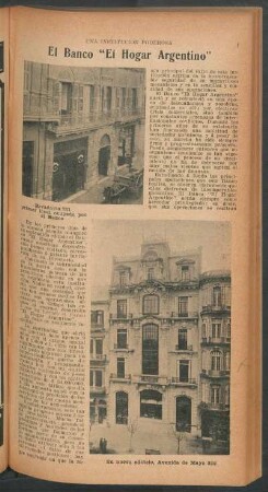 El Banco "El Hogar Argentino"
