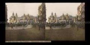 Truppenaufmarsch am Kurhaus, Ostende