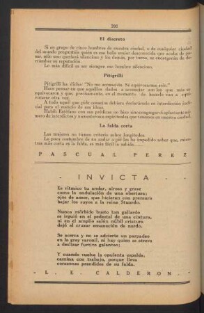 La falda corta