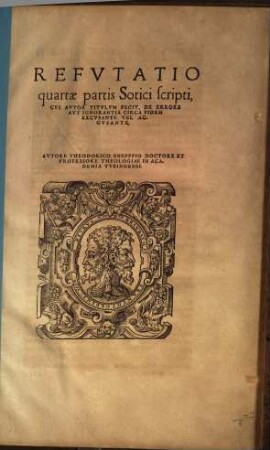 Refutatio quartae partis Sotici scripti, Cui Autor Titulum Fecit, De Errore Aut Ignorantia Circa Fidem Excusante Vel Accusante