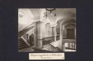 Regierungsgebäude, Allenstein: Treppenhaus