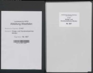 Amt Petershagen - Vogtei Hofmeister - Bauerschaft Maaslingen: Unterlagen der Revisionskommission
