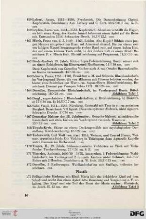Plastik (Nr. 173-185)