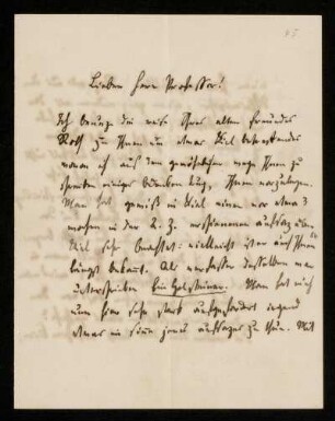 Nr. 45: Brief von Heinrich Ewald an August Dillmann, Göttingen, 28.7.1863