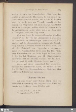 Thermo-Säulen