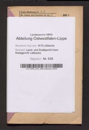 Erblasser: Holste, Christoph: