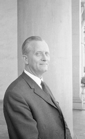 Neuer Leiter der Stadtwerke Karlsruhe Baudirektor Dipl.-Ing. Kurt Stengel.