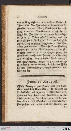 Zweytes Kapitel