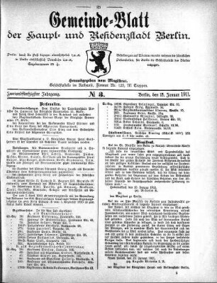 1911,3: No. 3, 15. Januar 1911