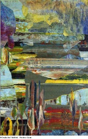 Abstrakte Materialkomposition "Landscape"