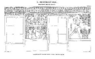 Tafel 17. C. Historischer Saal. Westwand, Zweites Blatt