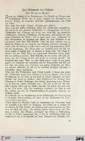 Das Geheimnis des Schlafs