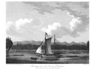 The Oroolong on the Morning of Departure.