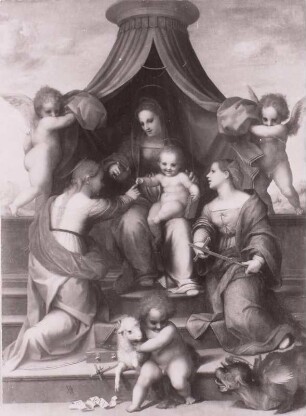 Die Verlobung der heiligen Katharina