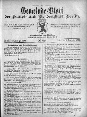 1901,48: No. 48, 1. Dezember 1901