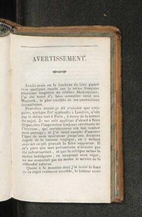 Avertissement.