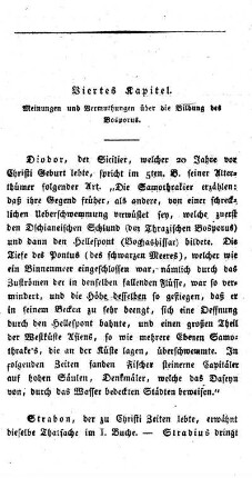 Meinungen und Vermuthungen über die Bildung des Bosporus