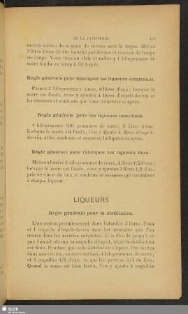 Liqueurs