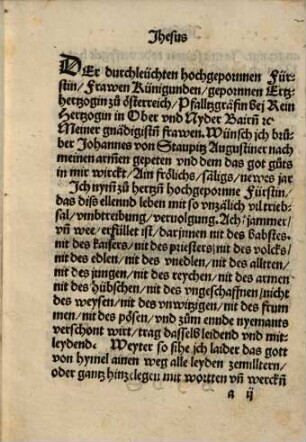 Ain säligs newes jar : Von der lieb Gottes