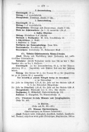 c) Spielen. (Siehe auch Nr. 461-463.)
