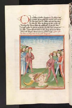 Die Brüder Morandins vergraben das Horn