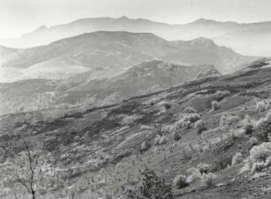 Cevennen Landschaft bei Pompidou