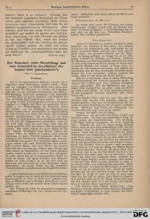 8: Der Zinnober, seine Herstellung und sein Gebrauch in der Malerei der letzten acht Jahrhunderte