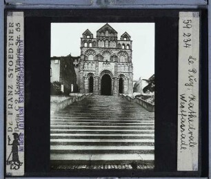 Le Puy-en-Velay, Kathedrale Notre Dame : Westfassade
