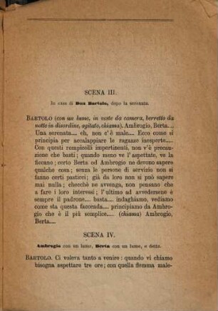 Scena buffa "innestata" al Barbiere di Siviglia