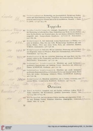 Teppiche (Nr. 345-351)