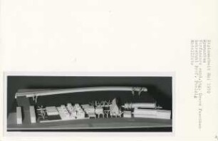 Berlinisches Gymnasium zum Grauen Kloster, Berlin-Mitte (Diplomarbeit bei Peter Poelzig): Modellfoto