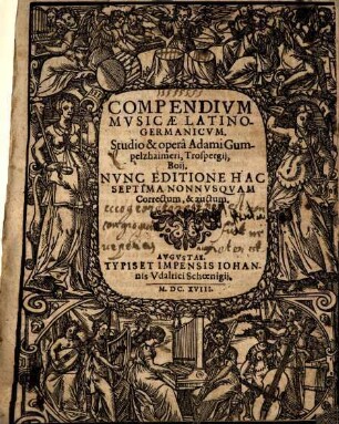 COMPENDIVM MVSICAE LATINO-GERMANICVM