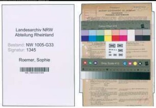 Entnazifizierung Sophie Roemer , geb. 24.06.1898 (Lehrerin)