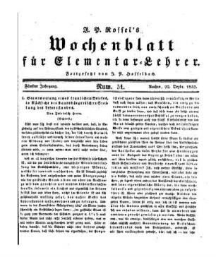 Beantwortung eines traulichen Briefes, in Rücksicht der staatsbürgerlichen Stellung des Lehrerstandes : Schluß