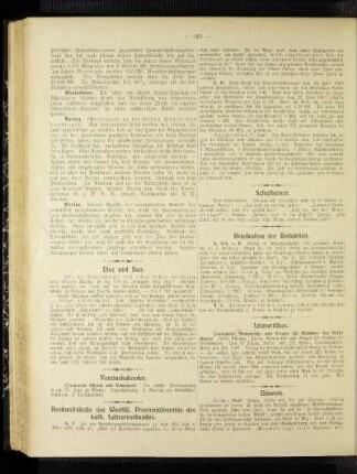 Auskunftsstelle des Westfäl. Provinzialvereins des kath. Lehrerverbandes